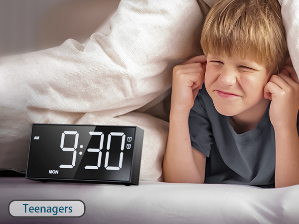 Alarm clock for teens