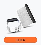 Pastry Blender Cutter and Bench Scraper Set