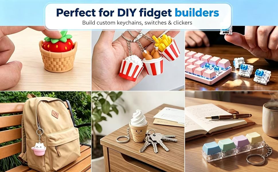 60Pcs Clickers