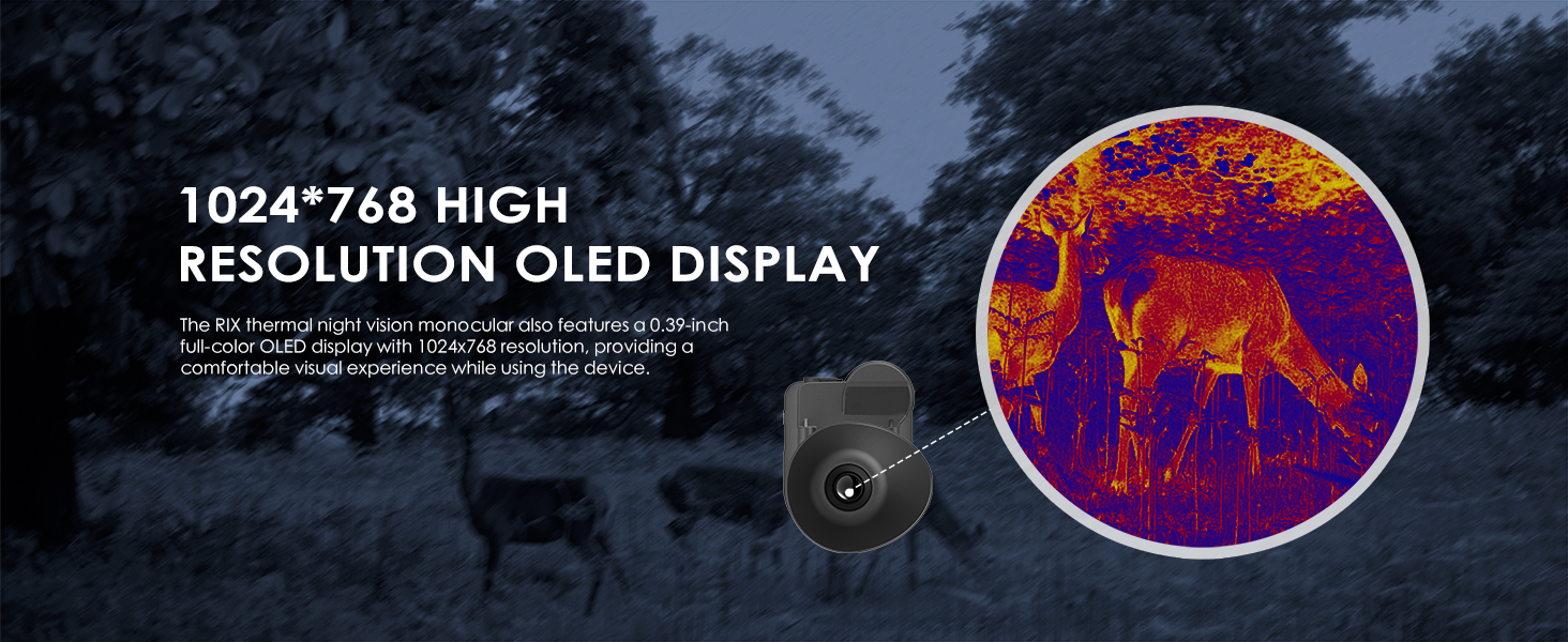 rix thermal imaging monocular