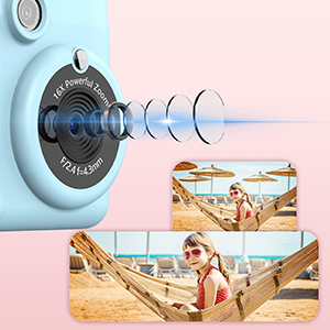 Instant Print Camera for Kids
