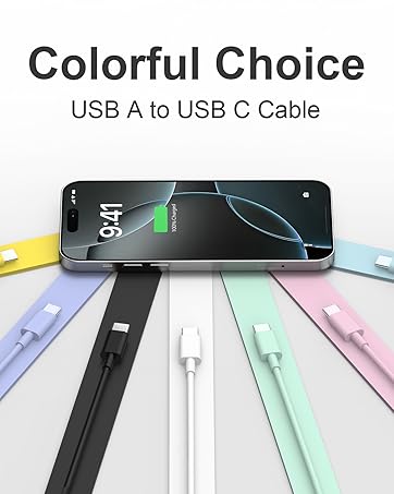 USB A to USB C Cable