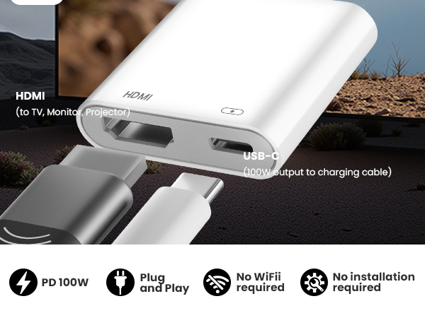 lightning to hdmi adapter