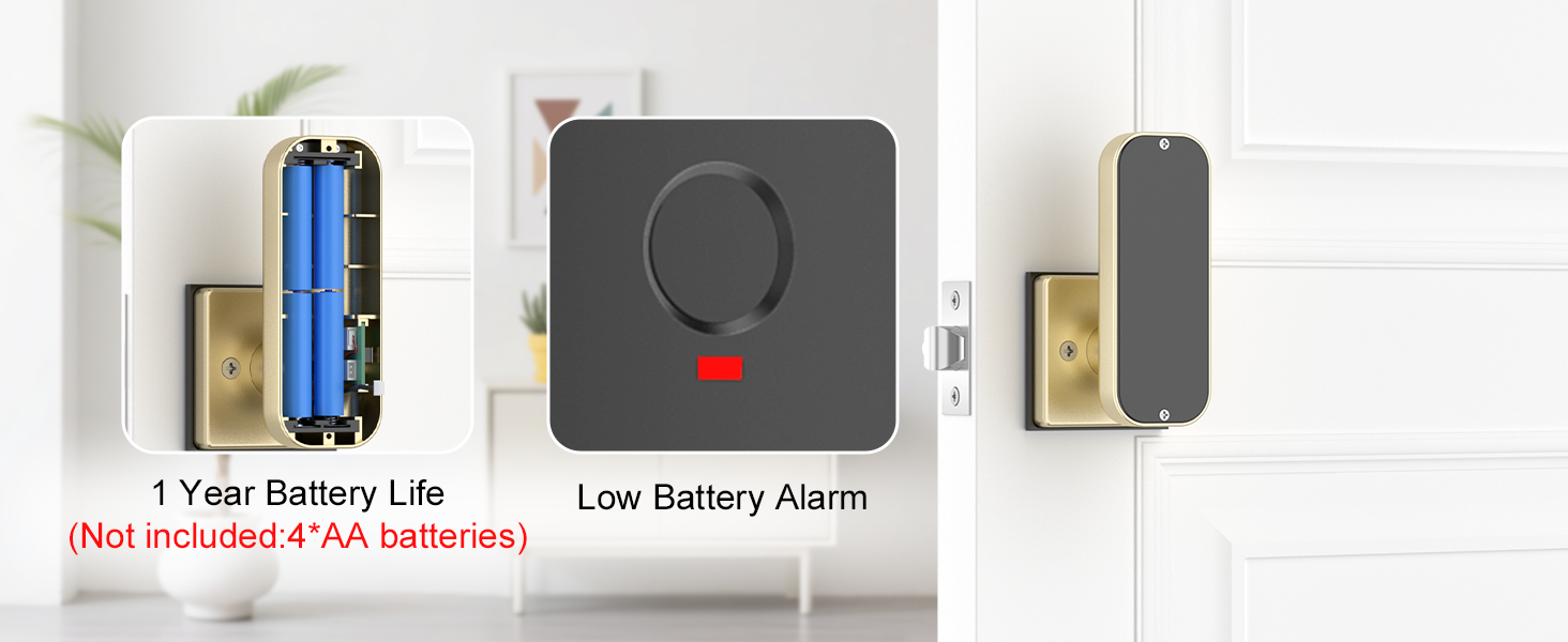 Low Battery Alert &amp;amp; Long Battery Life