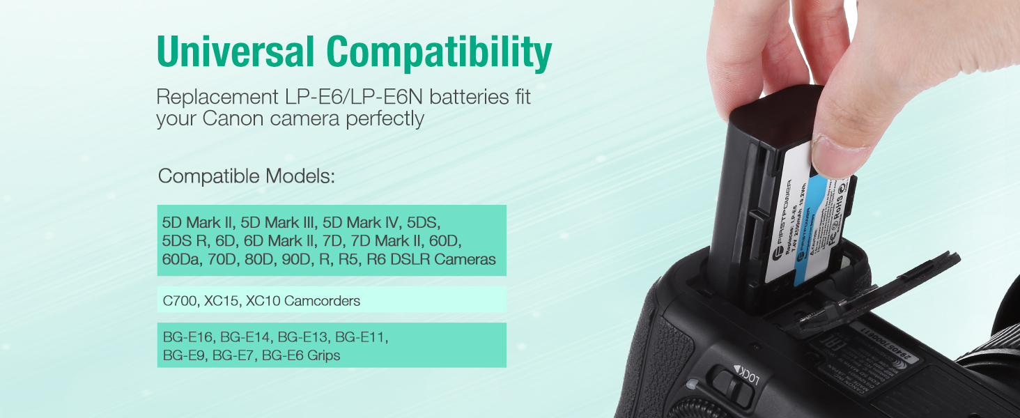 canon 5d mark iv battery