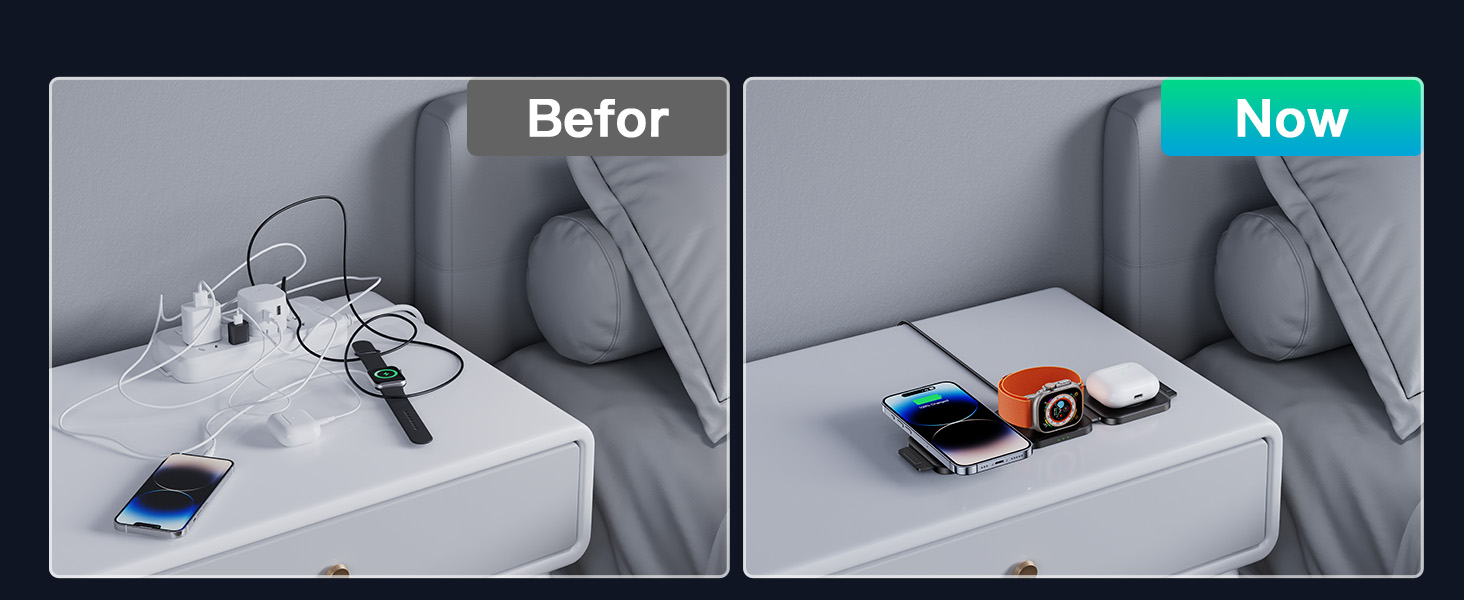 3 in 1 charging station apple