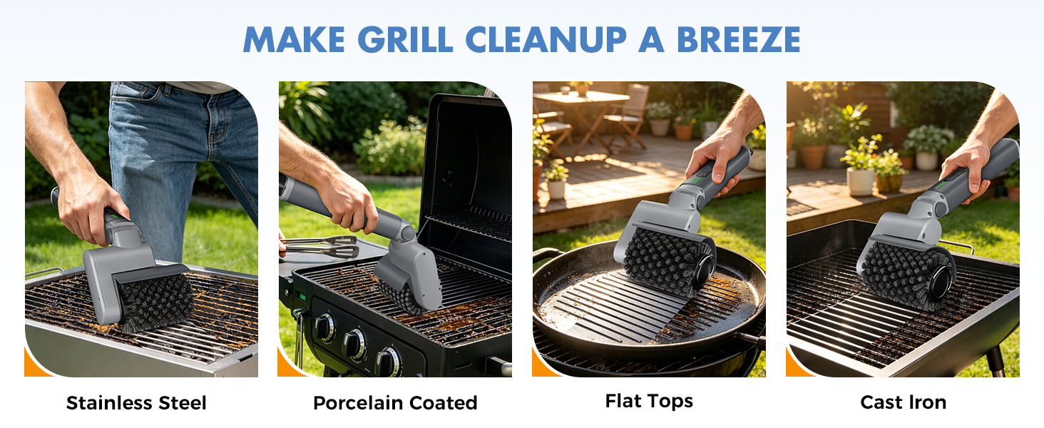 Electric Grill Brush 8