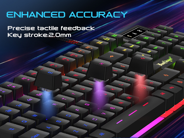 mouse and keyboard combo light up keyboard 