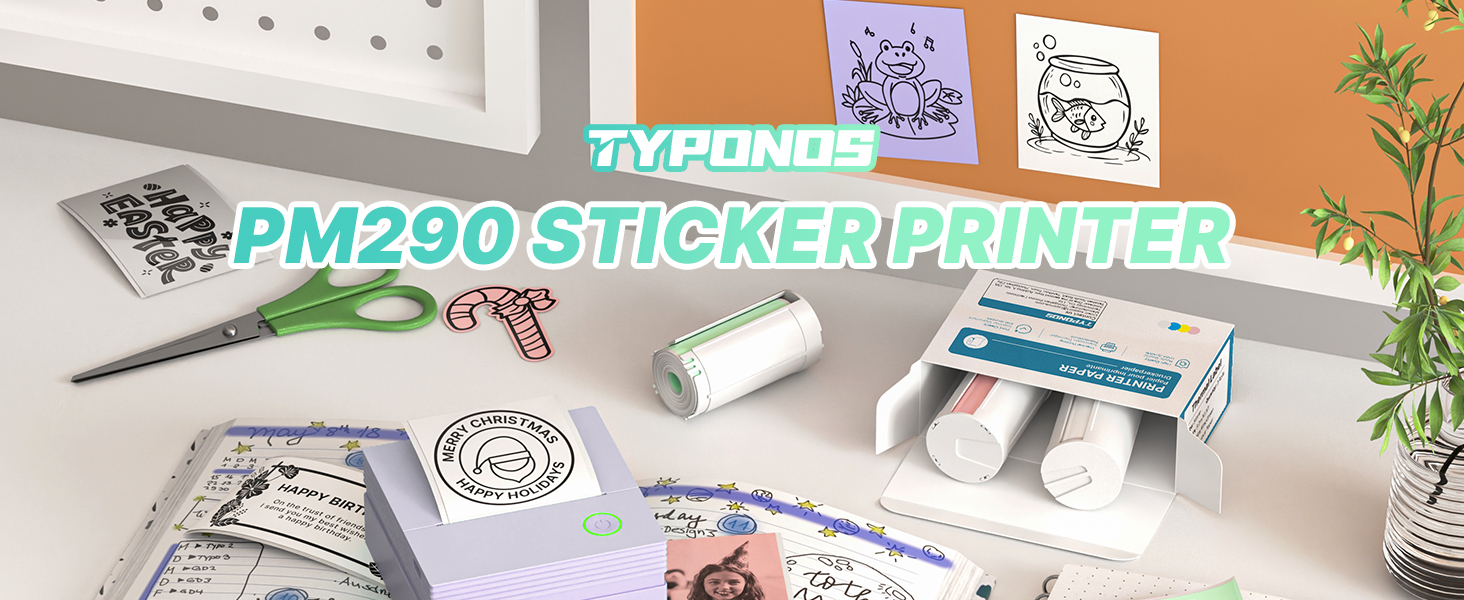 sticker printer mini printer sticker maker machine print pod sticker printer sticker maker machine