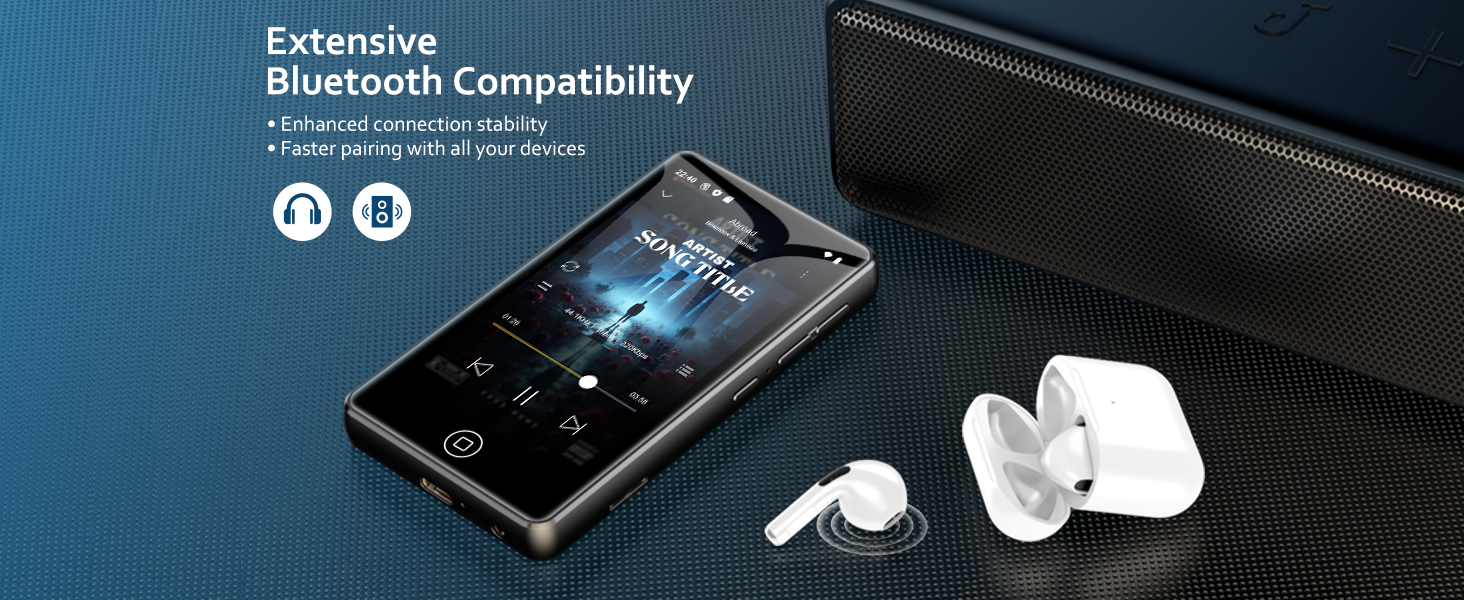 Extensive Bluetooth Compatibility