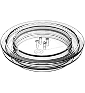 Lid Cover Replacement for Milk Frother, Suitable for Ovetedot Milk Frother SS-001(1 Count)