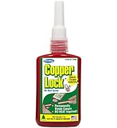 ComStar Copper Lock, No Heat Solder for Copper &amp; Brass Pipes, Create A Permanent Leak-Proof Bond ...