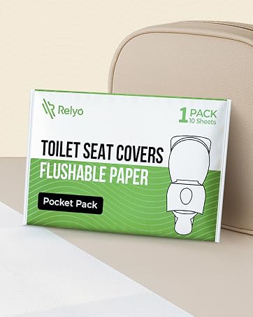 flushable toilet seat covers disposable for adults and kids