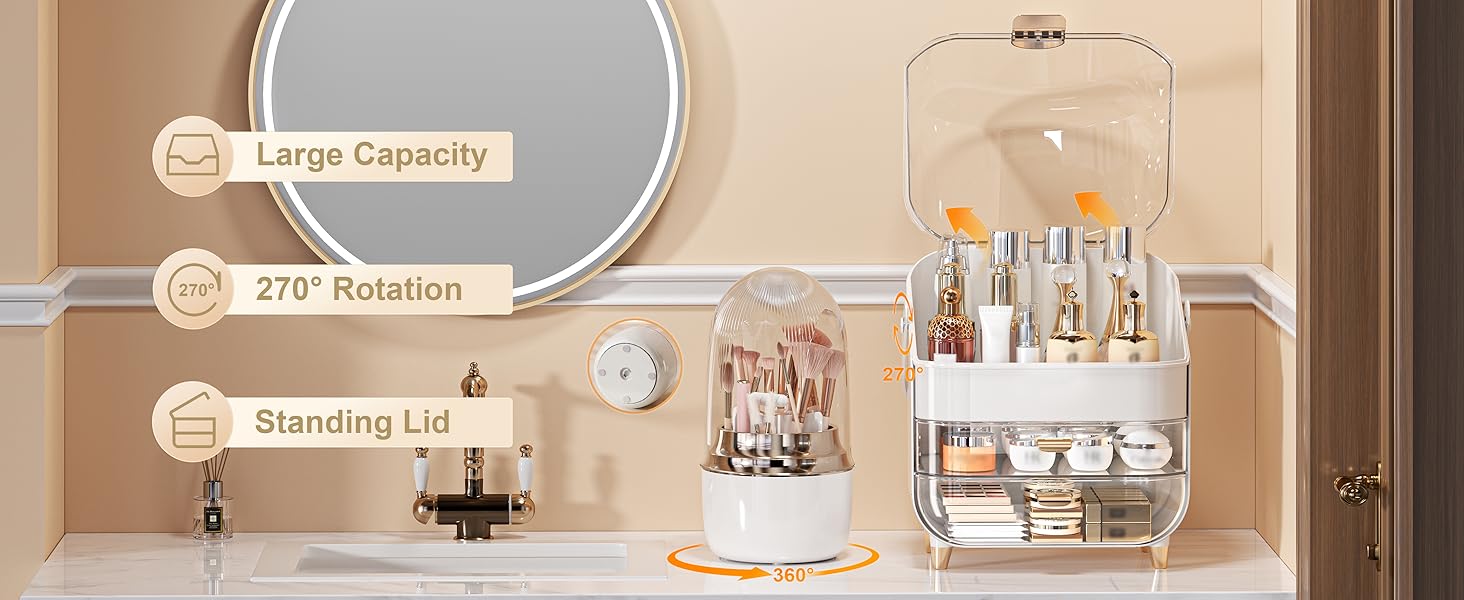 makeup organizer cosmetic organizer skin care organizer makeup organizer countertop