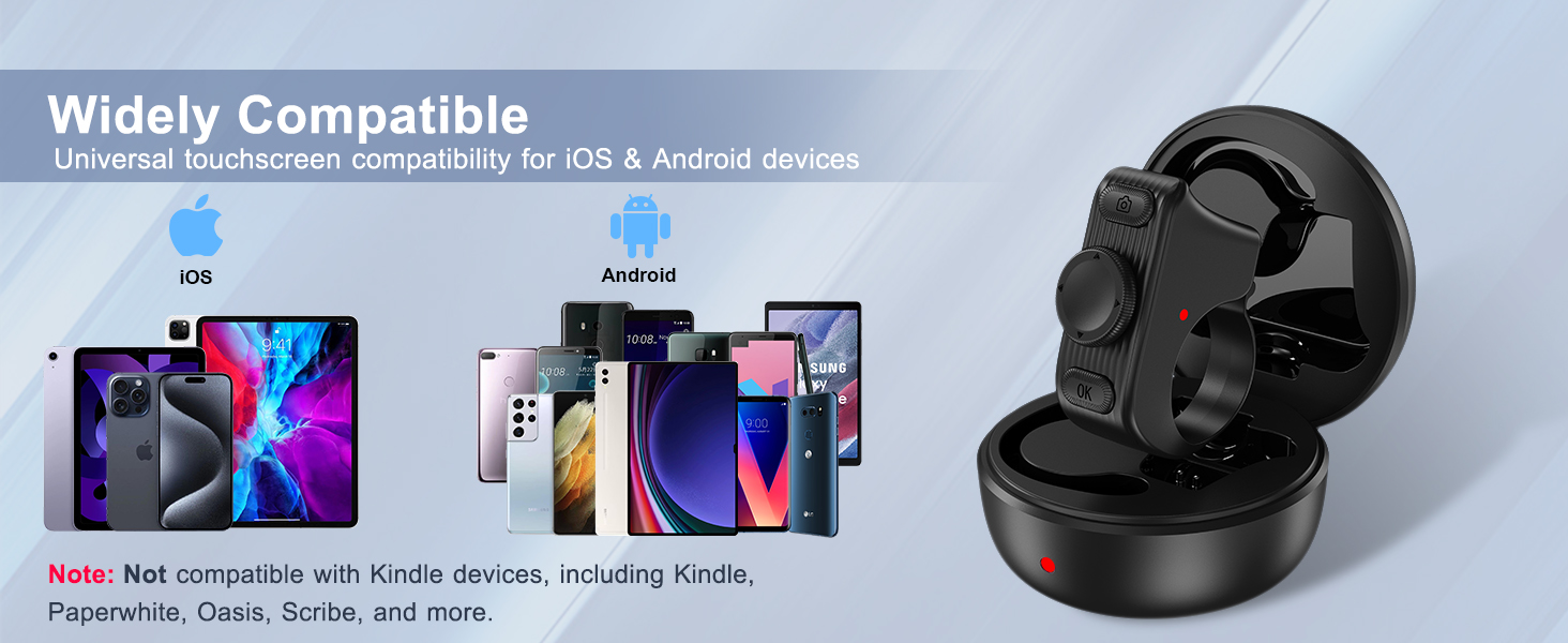 ipad remote kindle page turner