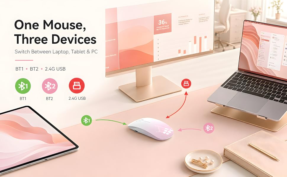 R306PRO Wireless Mouse