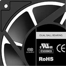 AC Infinity MULTIFAN Quiet USB Fan for Receiver DVR Playstation Xbox Computer Cabinet Cooling