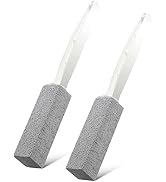 2 Pack Toilet Cleaner Hard Water Build up Remover with Ergonomic Handle, Toilet Bowl Stain Ring R...