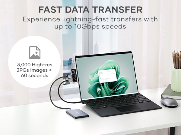 Mobile XR Hub with microSD