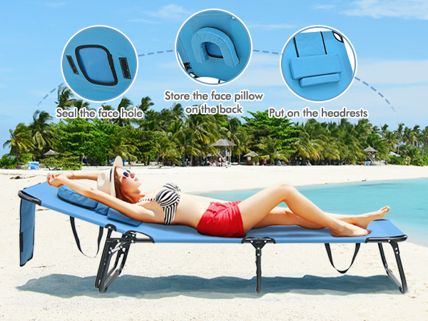 convenient face hole