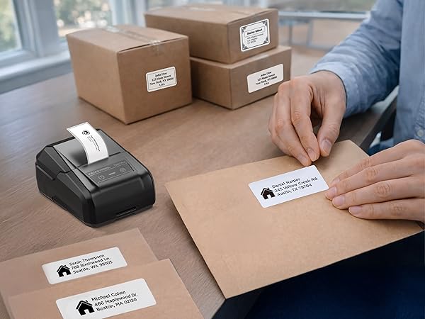 Address Labels For Malling, Invitation &amp;amp;amp; Small Parcel Shipping