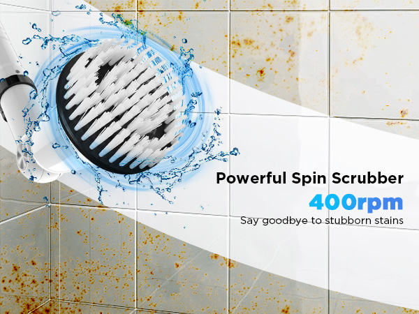 electric spin scrubber brush power brush floor scrubber