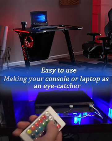 WFPOWER LED Light Fan Pad Stand 