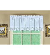 Today's Curtain, Heirloom Battenberg Eyelet Valance 14