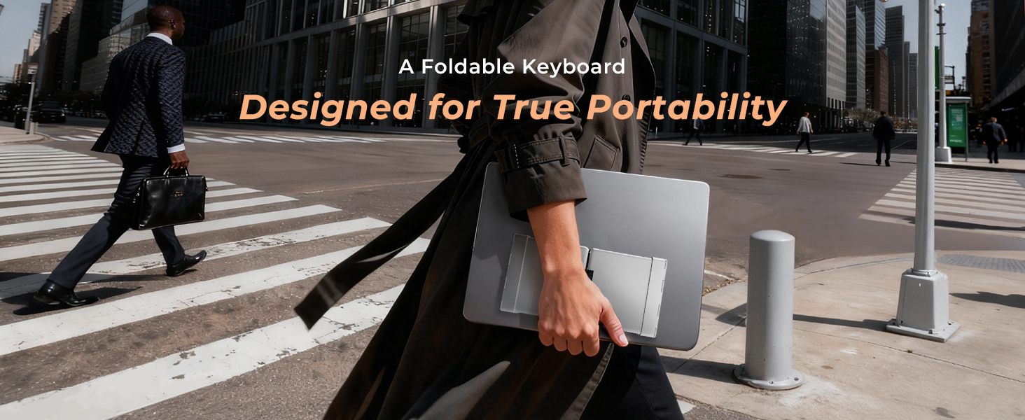 Foldable Bluetooth Keyboard