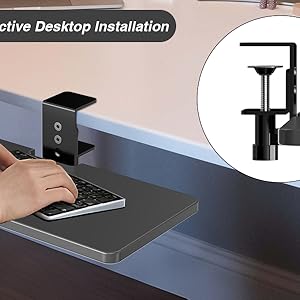 Keyboard and Mouse Tray