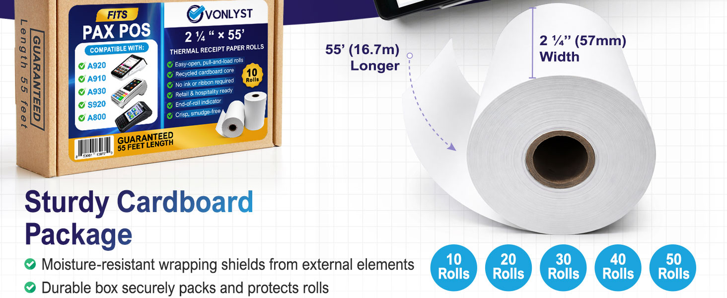 vonlyst-pax-a920-a910-a930-s920-a800-thermal-receipt-paper-rolls-55-feet