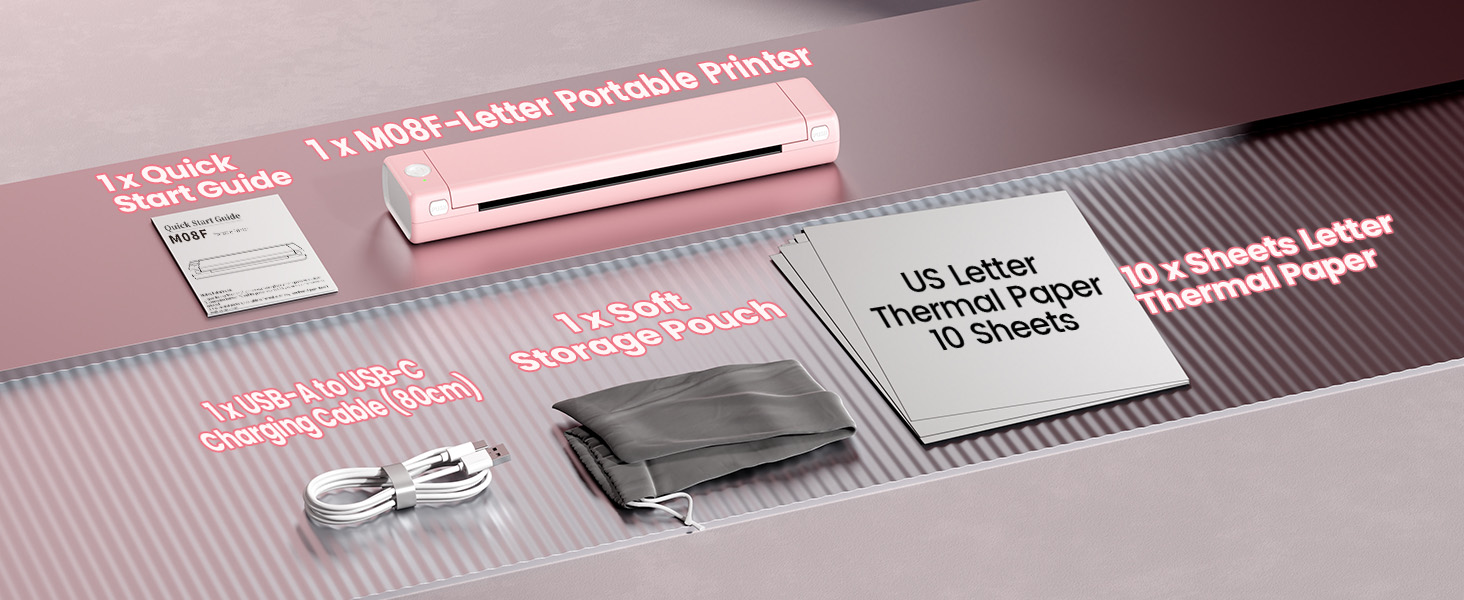 Phomemo Portable Printers Wireless for Travel,Phomemo Portable Printers Wireless for Travel