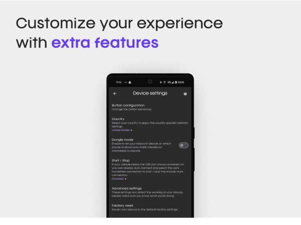 AAWireless extra features