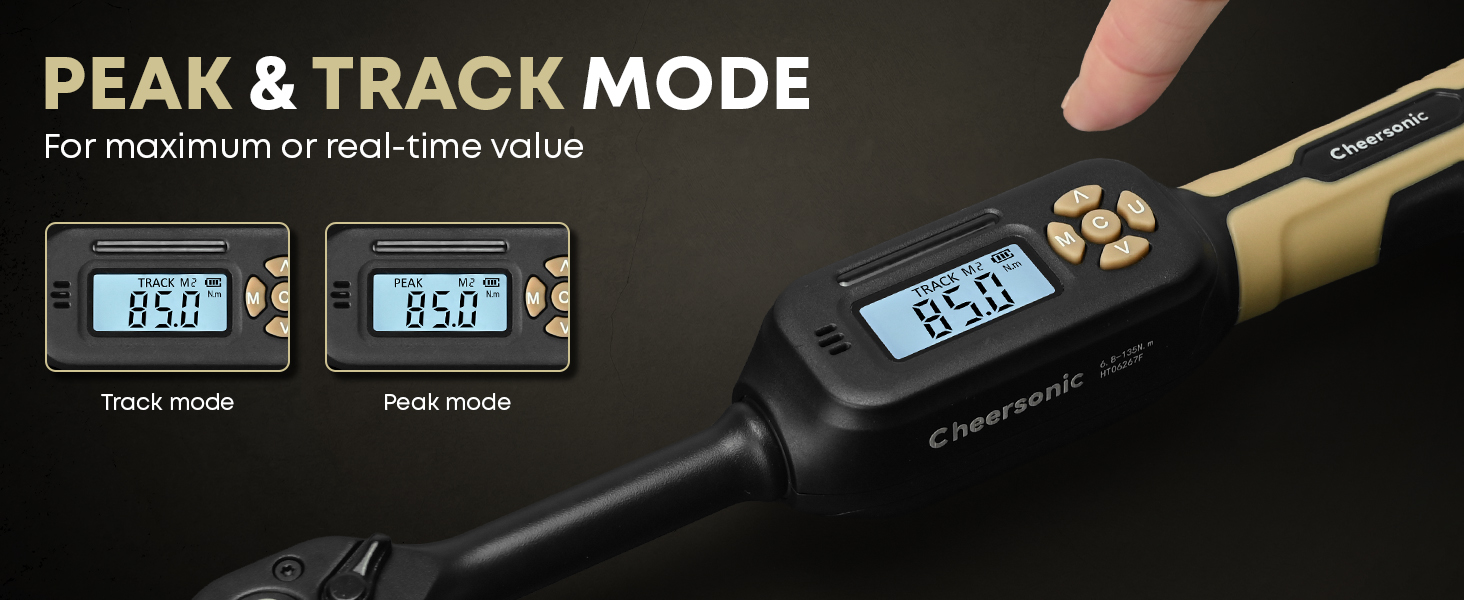 PEAK &amp;amp; TRACK MODE