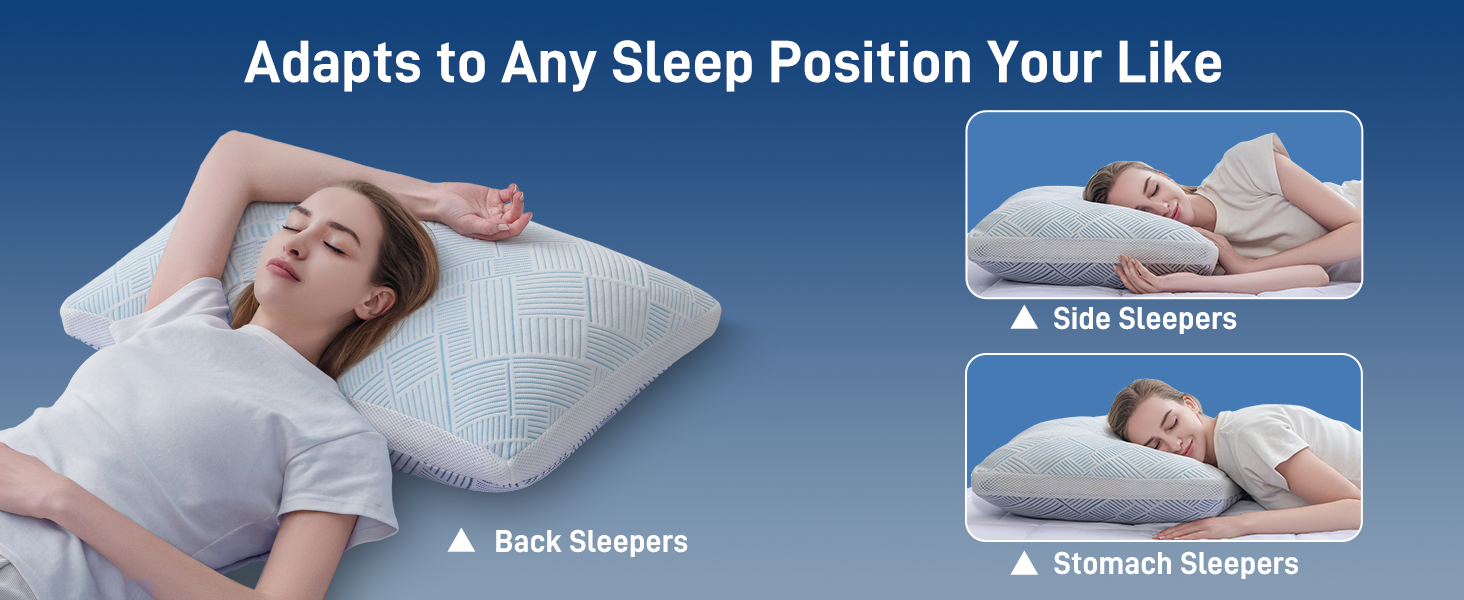 Adapts to Any Sleep Position Your Like
