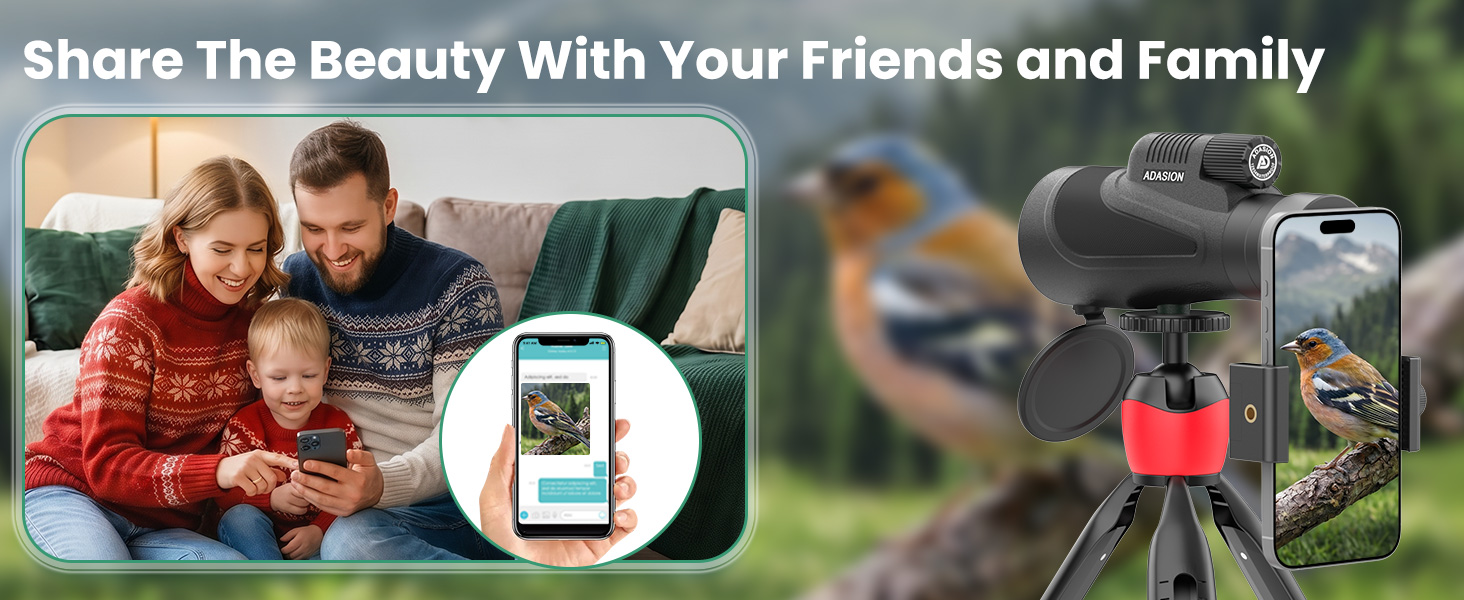 Share The Beauty With Your Friends and Family