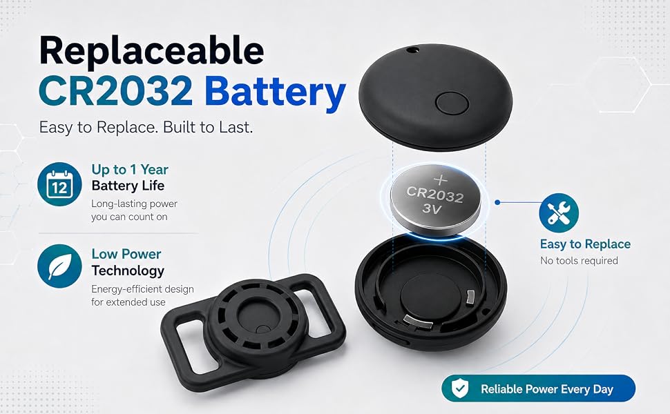 GPS Collar for Dogs, Pet Tracker for Dogs (Android Only)