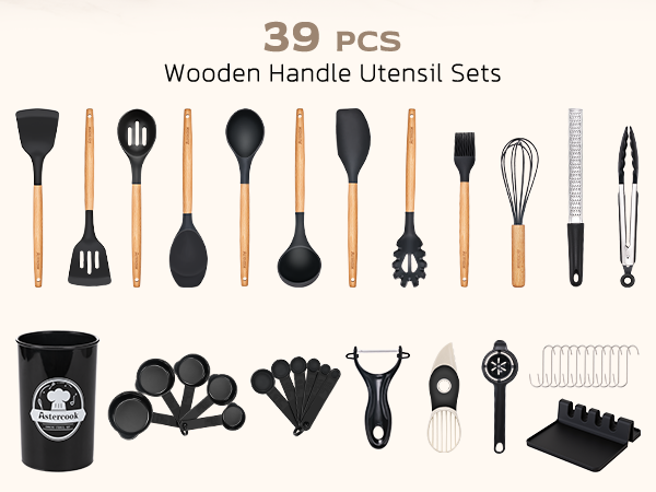 kitchen utensils set