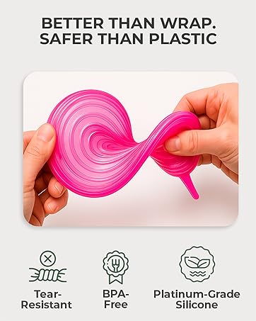 keep leftovers fresh silicone sealing lids tight fit no mess zero spills food ready