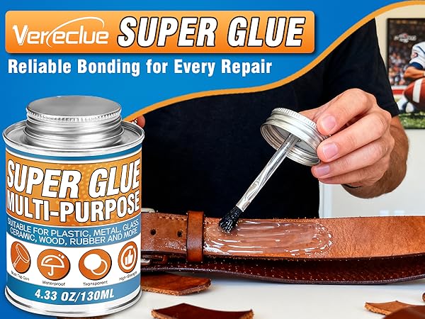 super glue plastic