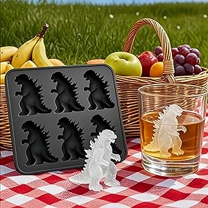 godzilla ice cube tray