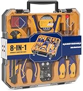 haisstronica 8 IN 1 Electrician Tool Set, Self-Adjusting Wire Stripper Kit, 28 Piece Electrical t...