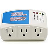 BSEED Voltage Protector, 3 Outlet Plug in Surge Protector for Home Appliance Multi Function Plug ...