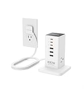 Charging Station PD 100W, TESSAN 9-in-1 USB C Power Strip for iPhone 17/16, MacBook, Tablet, Desk...