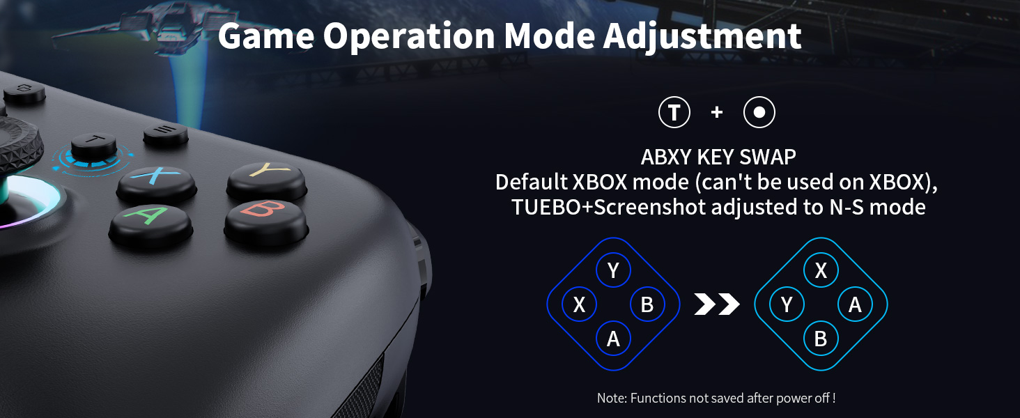 AceGamer Aurora Generation 2.4G Wireless Bluetooth Controller for PC