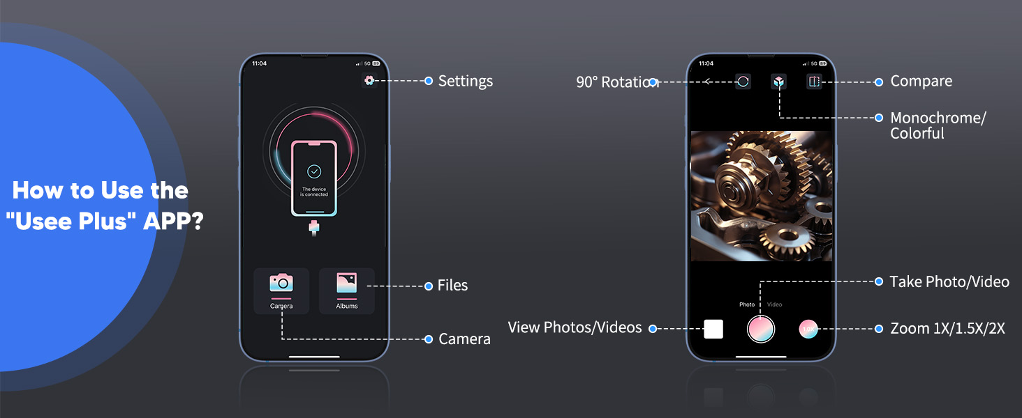 Endoscope Camera with Light PC21