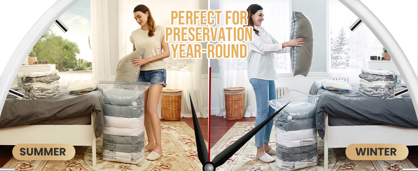 storage bags vacuum cube