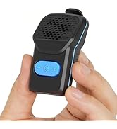 QUEENLINK Wearable Bluetooth Speaker, Clip On Wireless Speaker, IPX7 Waterproof, BT 5.3, Portable...