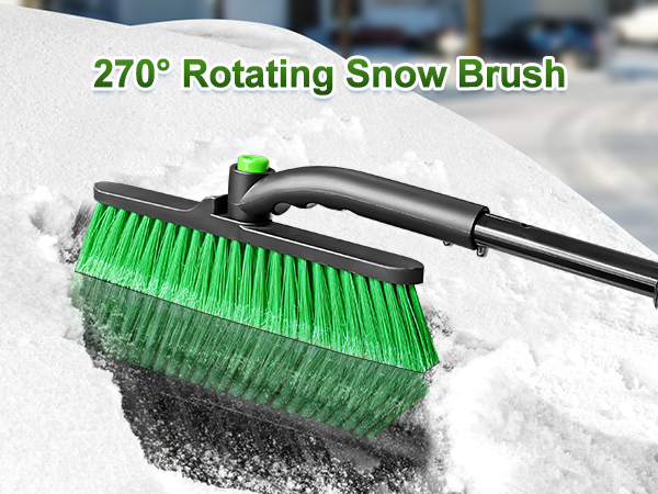 snow brush ice scraper
