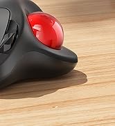 Nulea M501 Wireless Trackball Mouse, Rechargeable Ergonomic, Easy Thumb Control, Precise & Smooth...